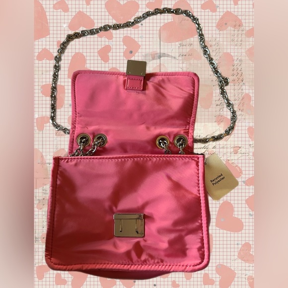 Mango/MNG Pink Flap Crossbody Bag - Picture 3 of 11